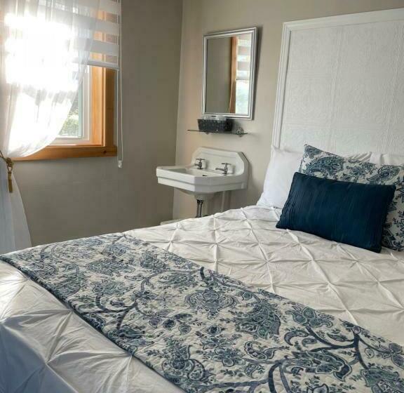 חדר סטנדרט חדר אמבטיה משותף, Hôtel Motel Vagues Vertes