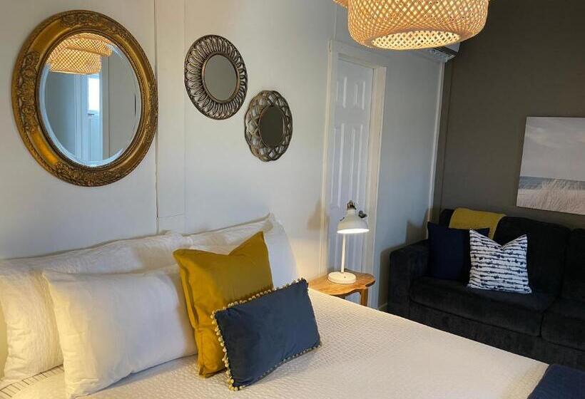 חדר סטנדרט עם מרפסת, Hôtel Motel Vagues Vertes