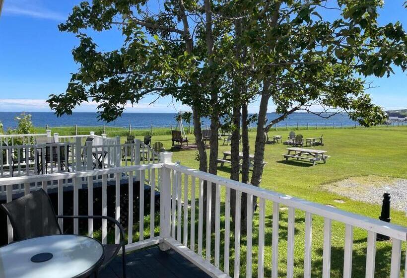 חדר סטנדרט עם מרפסת, Hôtel Motel Vagues Vertes