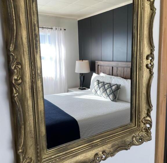 חדר סטנדרט עם מרפסת, Hôtel Motel Vagues Vertes