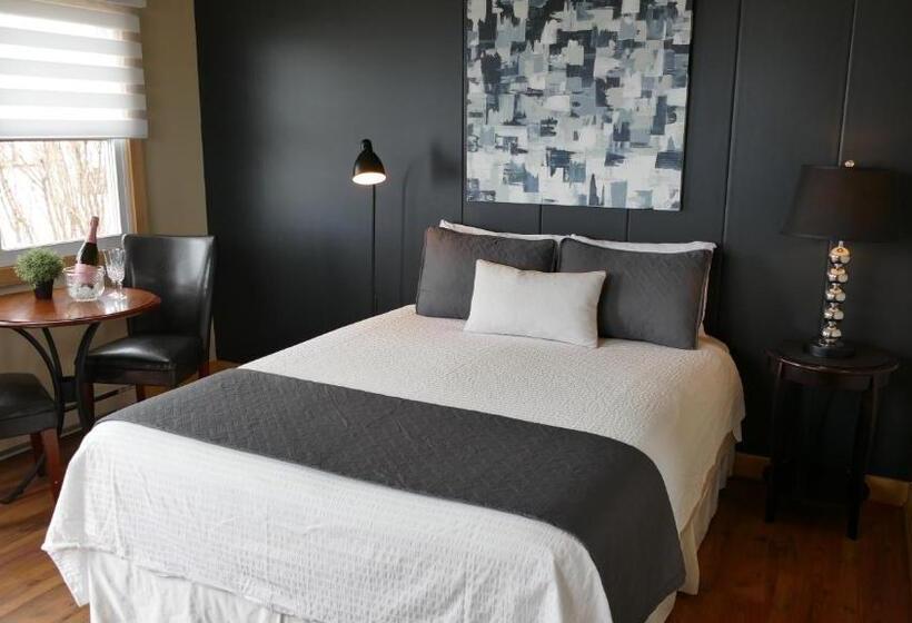 חדר סטנדרט עם מרפסת, Hôtel Motel Vagues Vertes