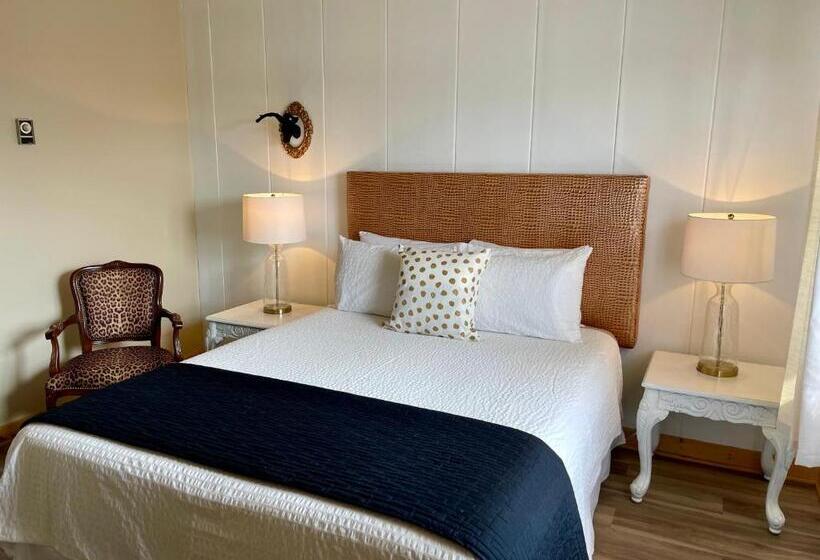 חדר סטנדרט עם מרפסת, Hôtel Motel Vagues Vertes