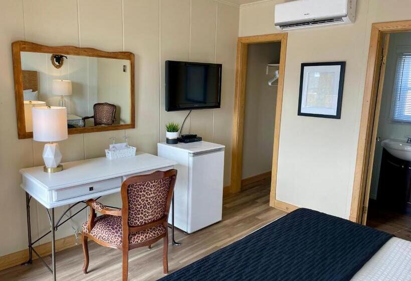 חדר סטנדרט עם מרפסת, Hôtel Motel Vagues Vertes