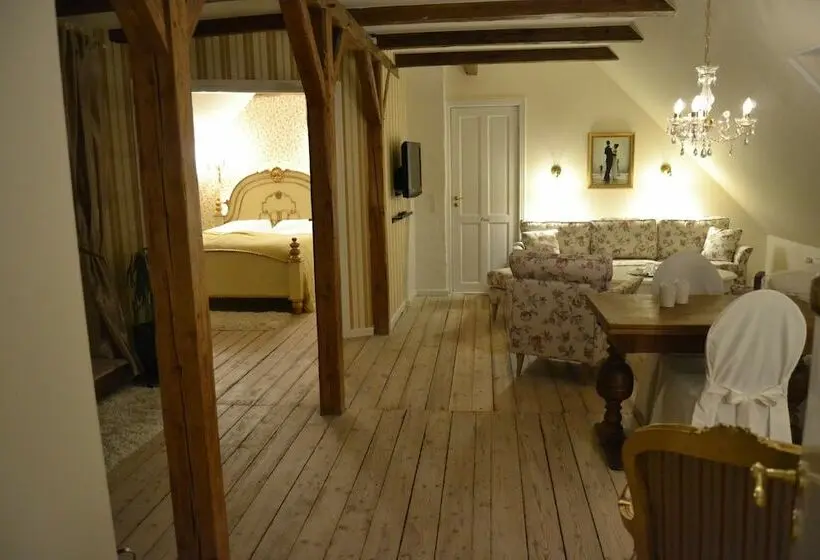 デラックススイート ビュー付き, Jungshoved Præstegård B&b