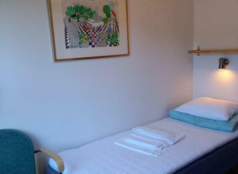 标准单人间共用浴室, Torget Vandrarhem
