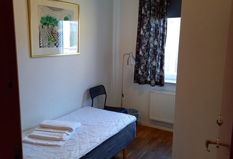 标准单人间共用浴室, Torget Vandrarhem