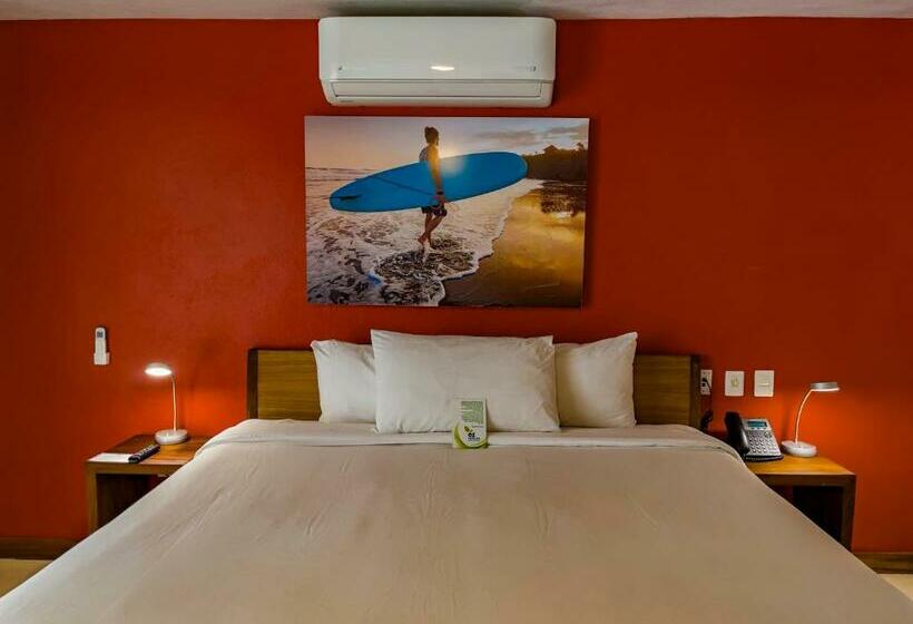 חדר דחוקס עם מיטת קינג, Mboutique Hotel Sayulita