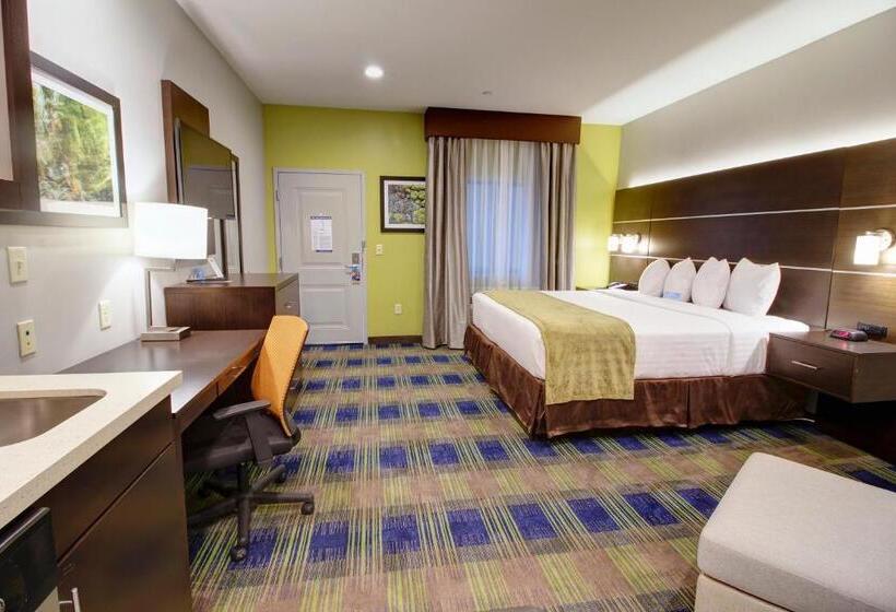 身障者適用キングサイズベッドルーム, Days Inn & Suites By Wyndham Port Arthur