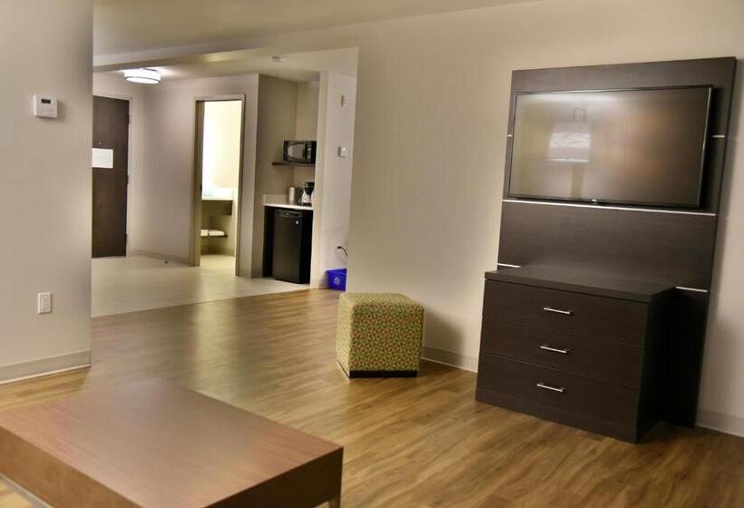 מיטת קינג בסוויטה, Holiday Inn Express & Suites   Gatineau   Ottawa, An Ihg