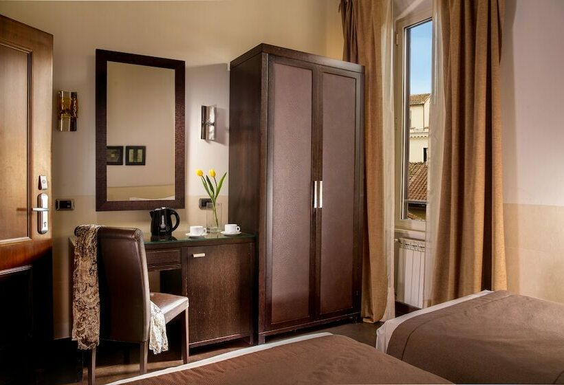 اتاق استاندارد سه نفره, Basilio 55 Rome