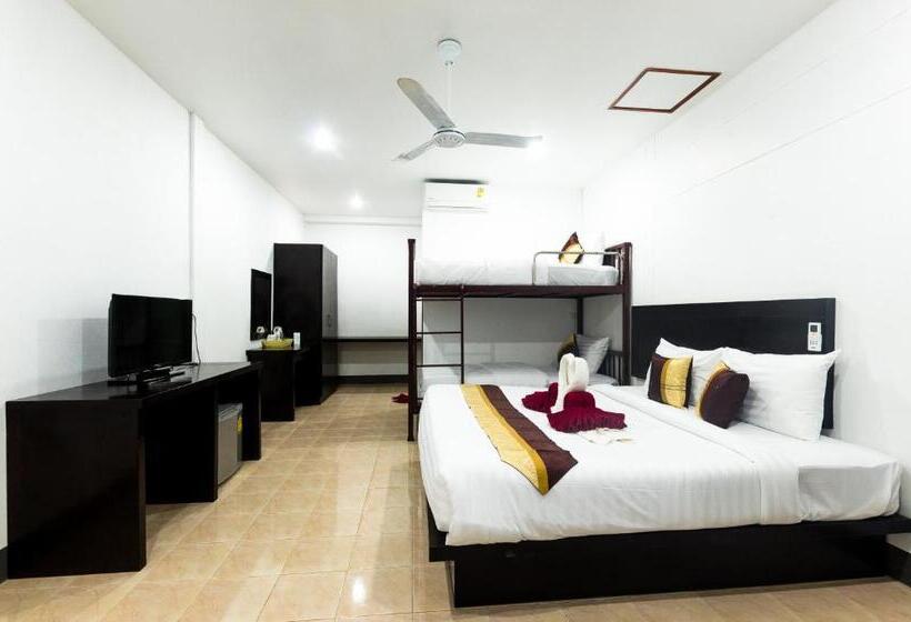 디럭스 4인 룸, Sleep In Lanta Resort