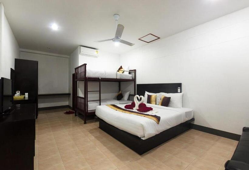 디럭스 4인 룸, Sleep In Lanta Resort