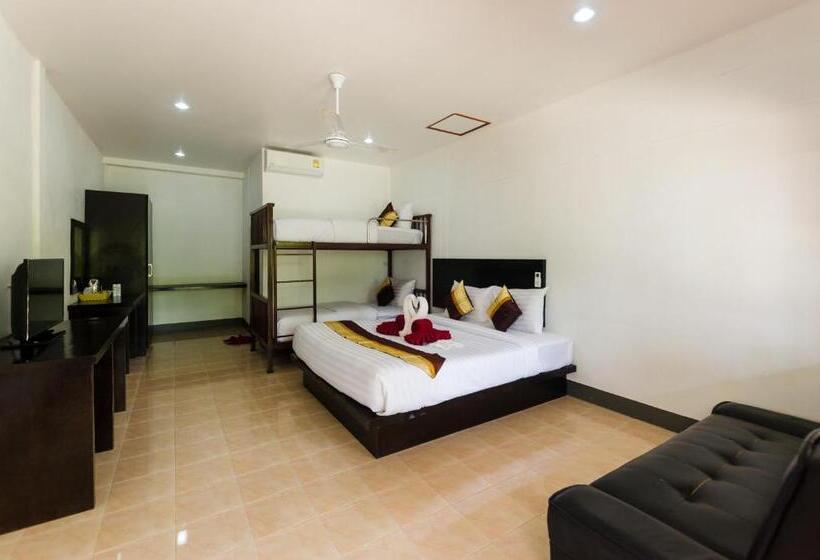 디럭스 4인 룸, Sleep In Lanta Resort