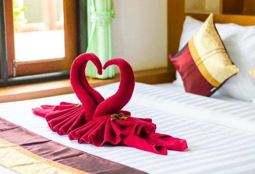 4인용 수피리어 룸, Sleep In Lanta Resort