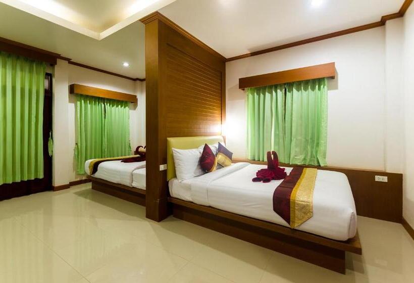 4인용 수피리어 룸, Sleep In Lanta Resort