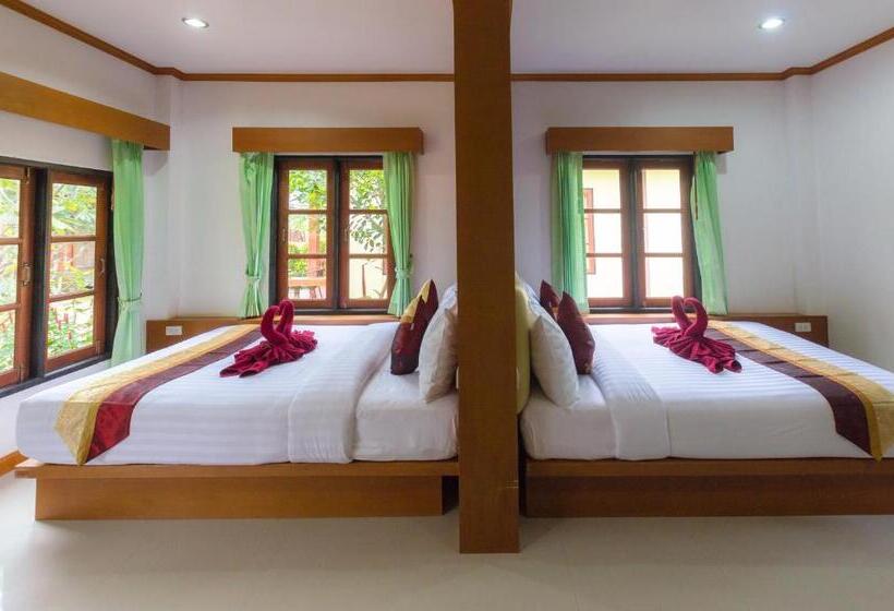 4인용 수피리어 룸, Sleep In Lanta Resort