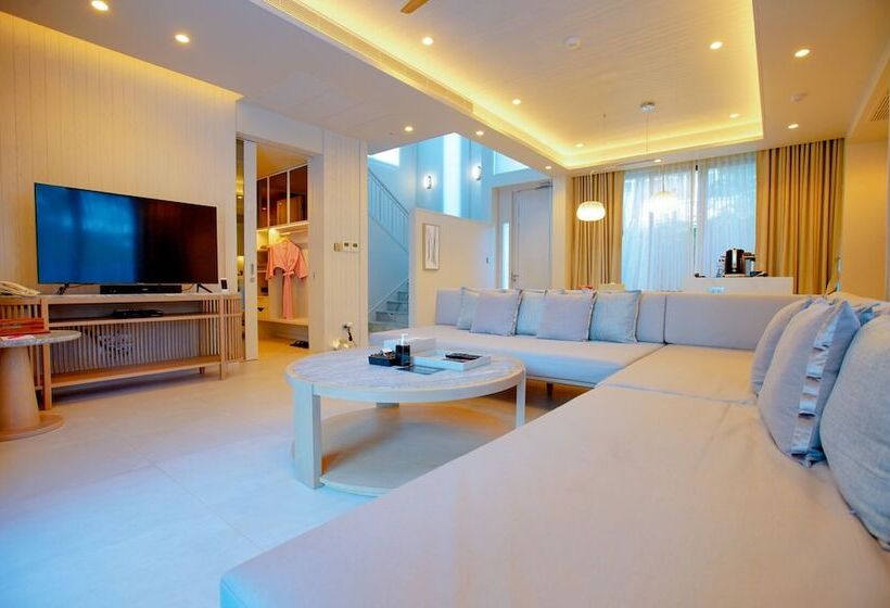 수영장이 있는 3베드룸 빌라, Baba Beach Club Hua Hin Luxury Pool Villa By Sri Panwa