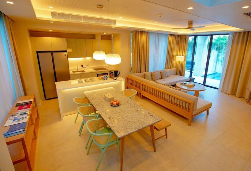 수영장이 있는 3베드룸 빌라, Baba Beach Club Hua Hin Luxury Pool Villa By Sri Panwa