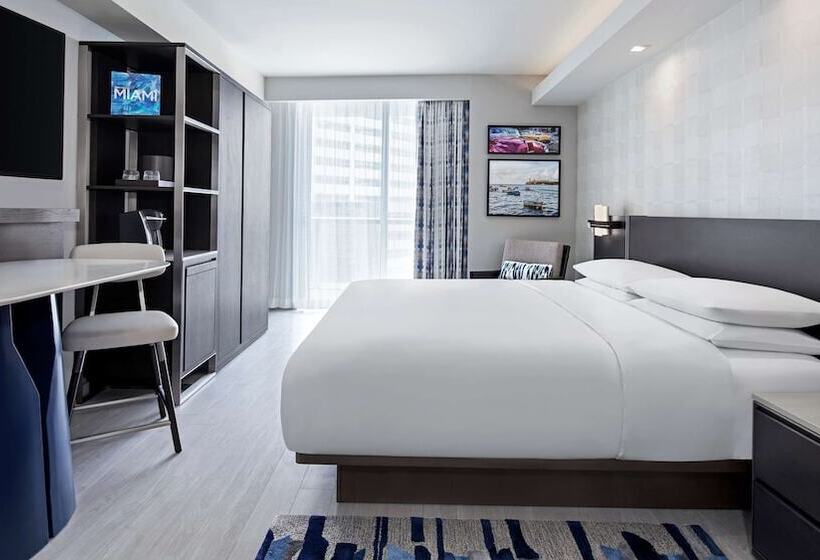带阳台的豪华间, Hyatt Centric Brickell Miami