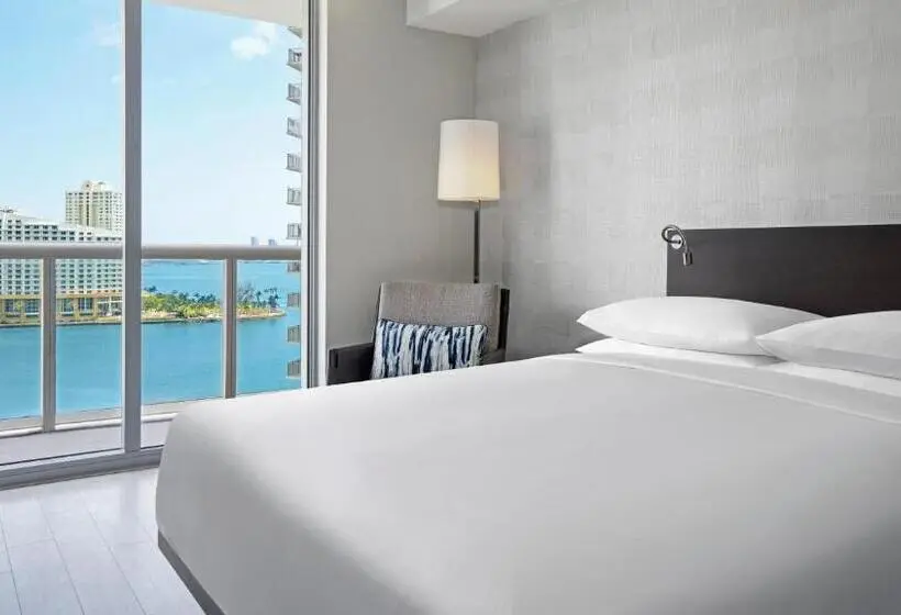 バルコニー付きデラックスルーム, Hyatt Centric Brickell Miami