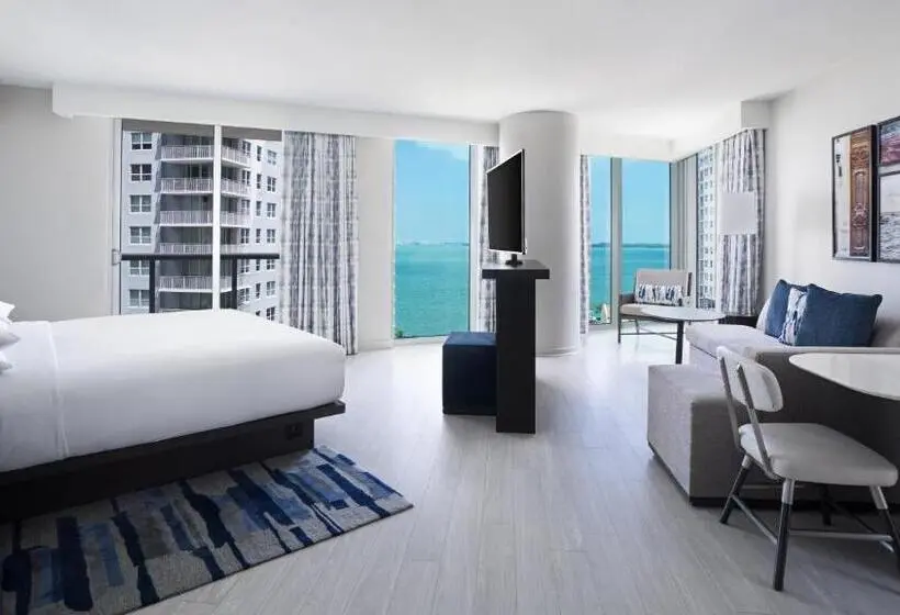 キングサイズベッドのジュニアスイート, Hyatt Centric Brickell Miami