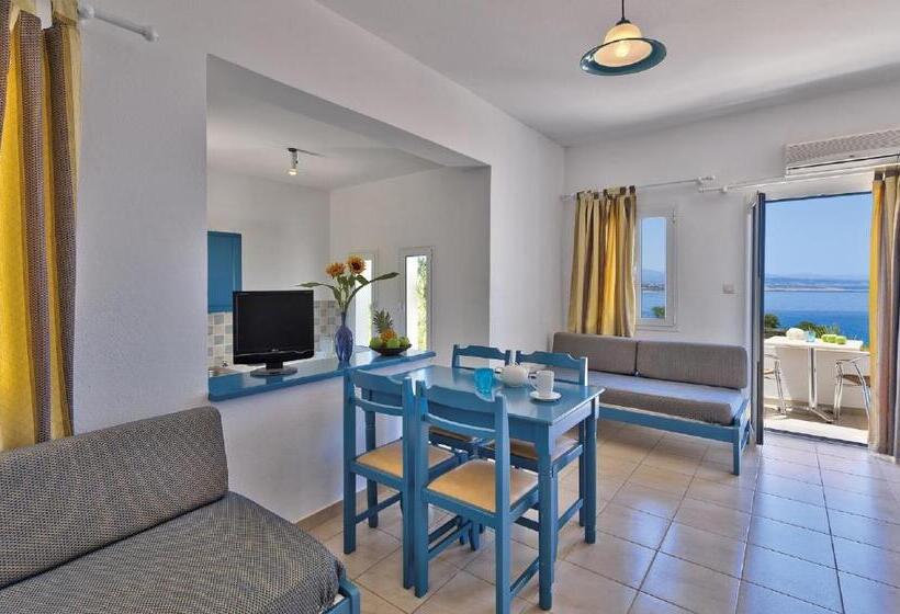 آپارتمان 2 خوابه با چشم‌انداز دریا, Tersanas Village Apartments