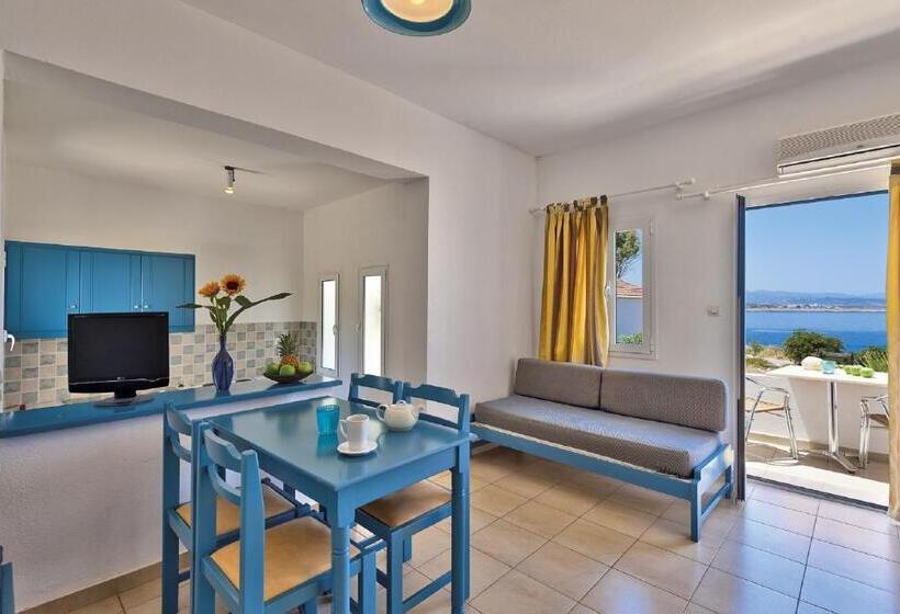 آپارتمان 1 خوابه با چشم‌انداز دریا, Tersanas Village Apartments