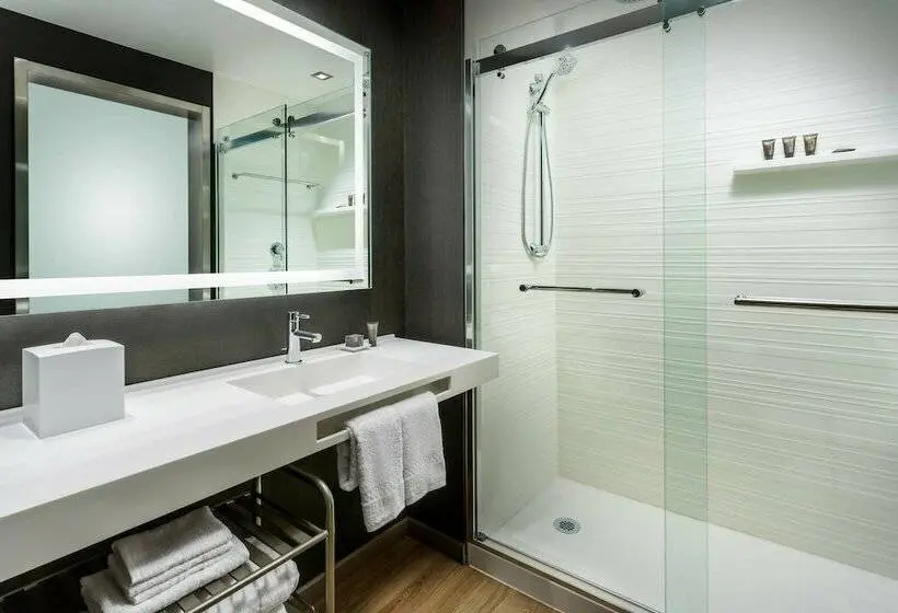 اتاق استاندارد با 2 تخت دوبل, Ac Hotel By Marriott San Francisco Airport/oyster Point Waterfront