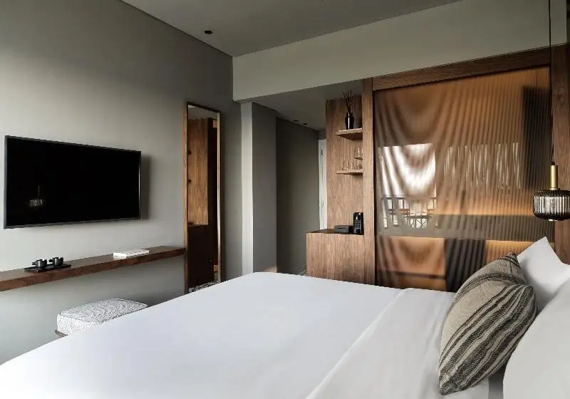 اتاق استاندارد با تخت بزرگ, Ac Hotel By Marriott San Francisco Airport/oyster Point Waterfront