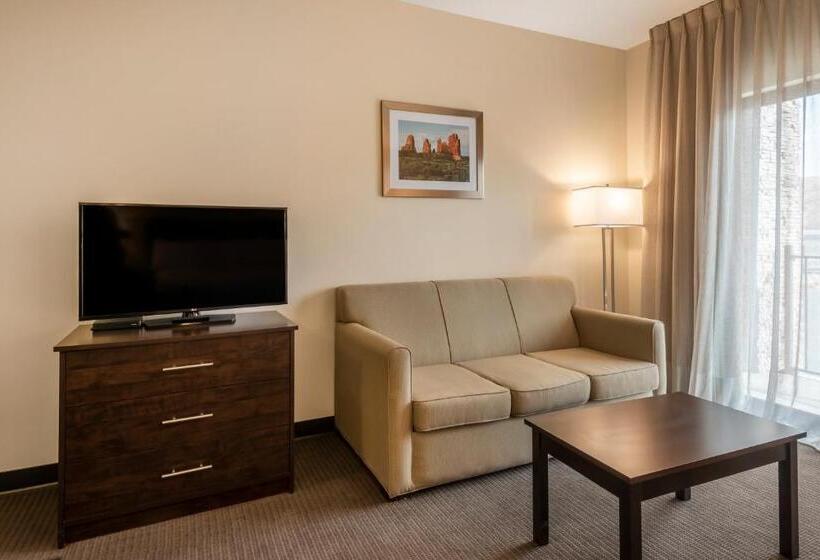 带大床的套房, Mainstay Suites Moab Near Arches National Park