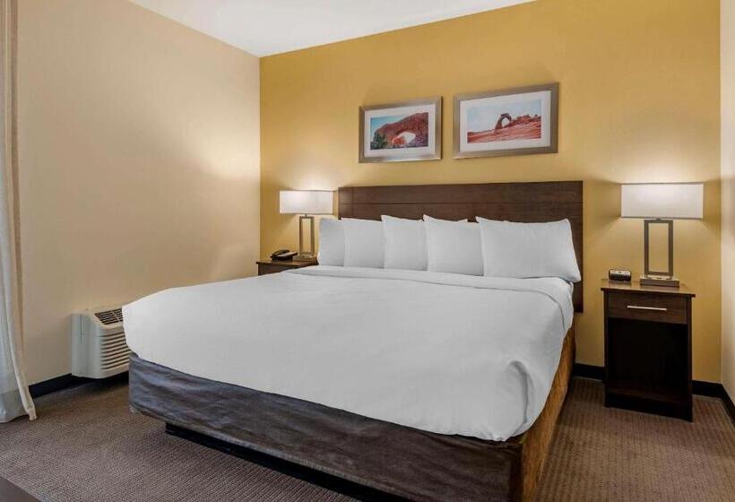 带大床的套房, Mainstay Suites Moab Near Arches National Park