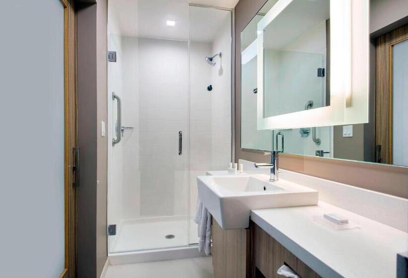 מיטת קינג בסוויטה, Springhill Suites By Marriott Miami Doral