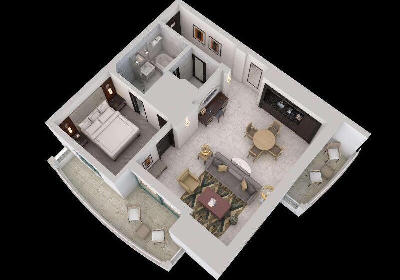 חדר דלוקס, Golden Tulip Essential Makassar