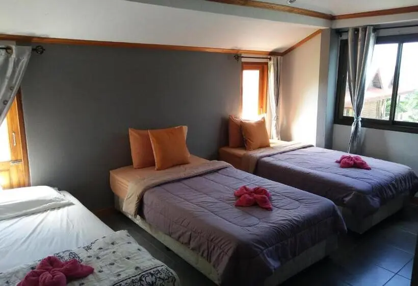エコノミートリプルルーム, Kohkaew Village 2@kohsamet