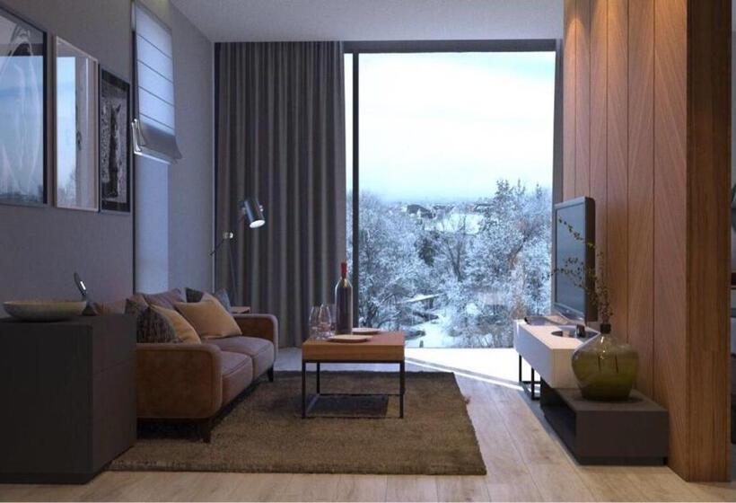 آپارتمان 1 خوابه با چشم‌انداز, Eleven Hotel And Hall
