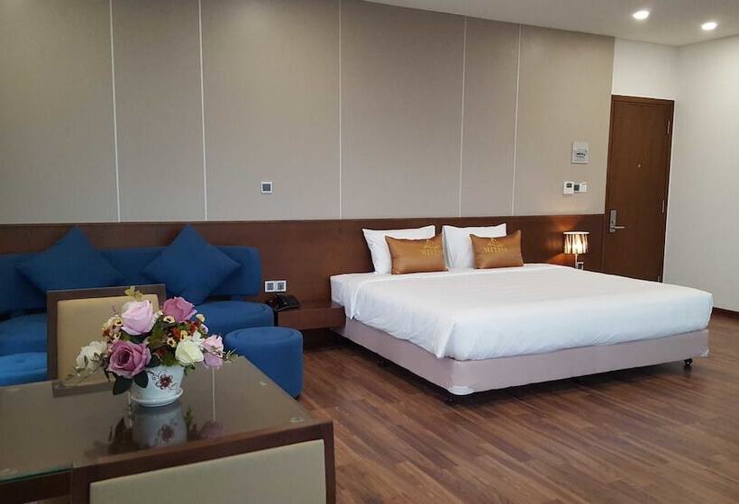 سوئیت با چشمانداز رودخانه, Mitisa Hotel Da Nang   Near Dragon Bridge