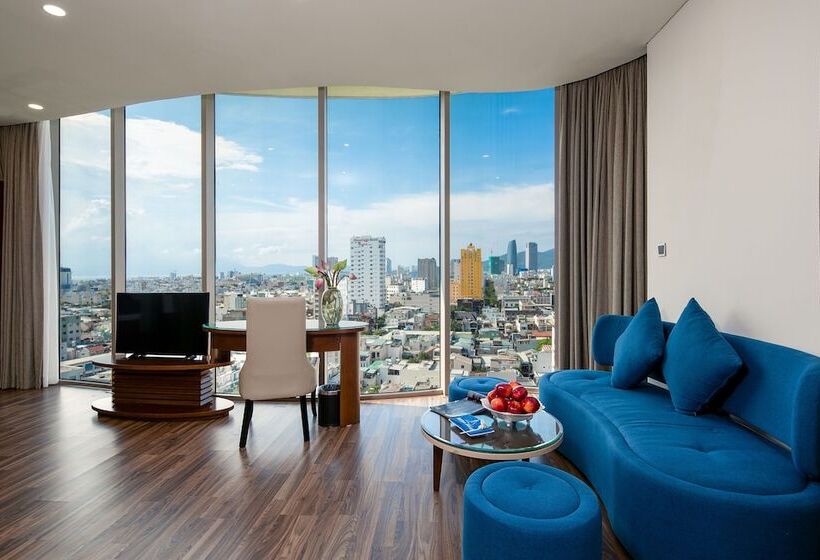 سوئیت با چشمانداز رودخانه, Mitisa Hotel Da Nang   Near Dragon Bridge