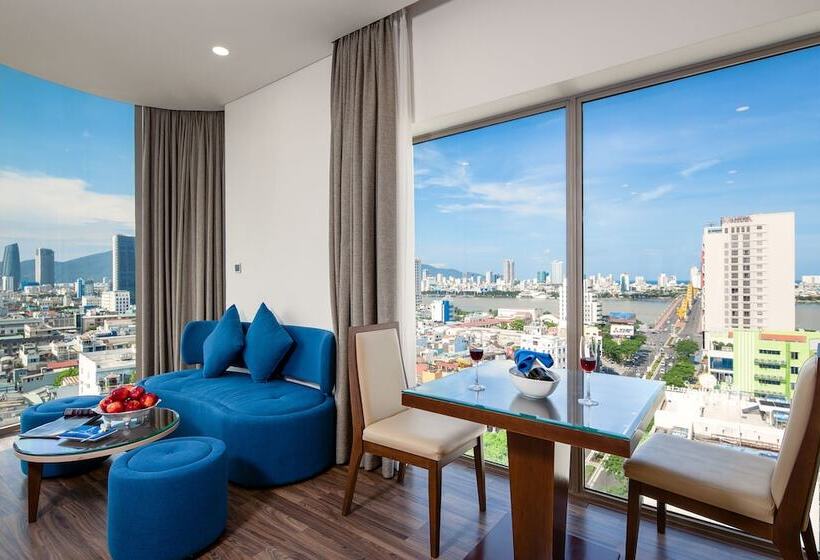 سوئیت با چشمانداز رودخانه, Mitisa Hotel Da Nang   Near Dragon Bridge