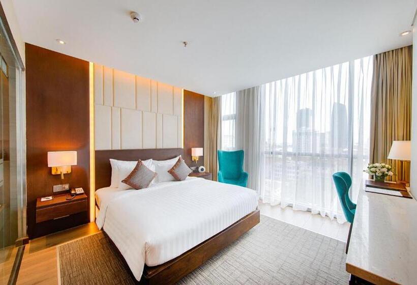 اتاق لوکس با چشم‌انداز شهر, New Orient Hotel Da Nang