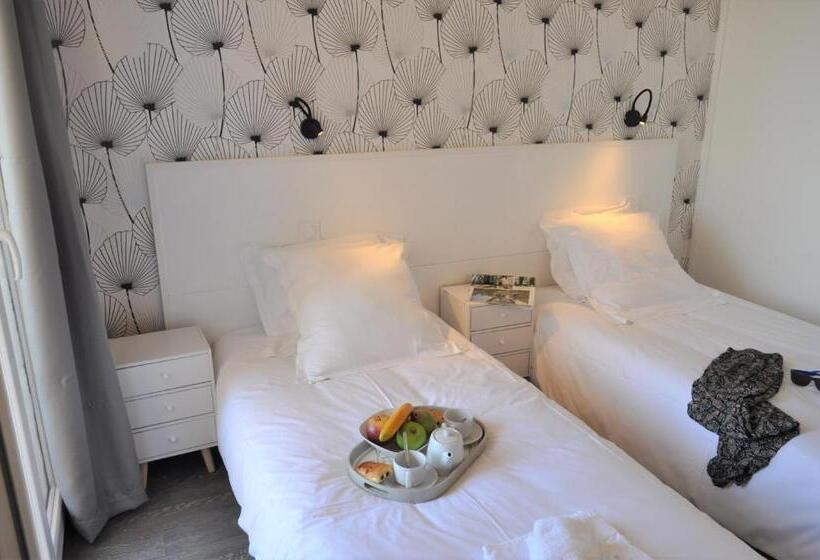 غرفة قياسية مزوَّدة بشُرفة, Hôtel De La Mer