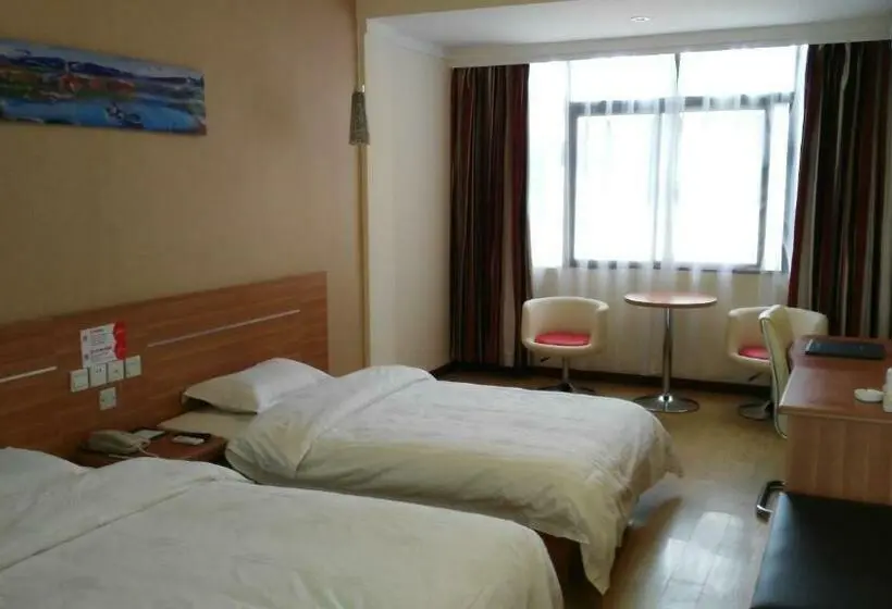 スタンダードルーム, Thank Inn Chain Hotel Henan Xinyang Train Station Gongqu Road