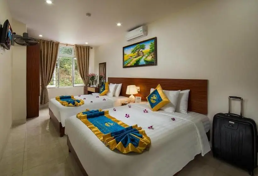 اتاق خانوادگی با چشم‌انداز کوه, Catba Cannon Fort Hotel & Spa