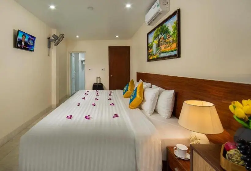 اتاق لوکس با چشم‌انداز شهر, Catba Cannon Fort Hotel & Spa