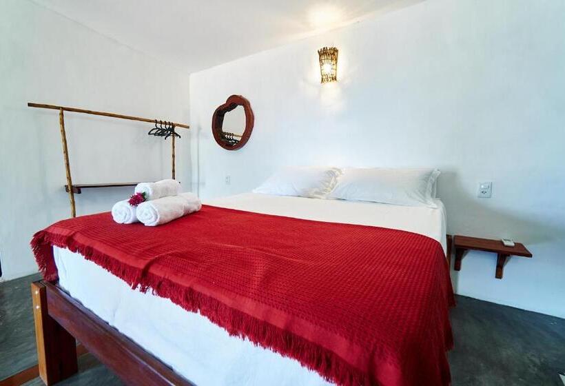 带海景标准四人间, Pousada Bate Vento