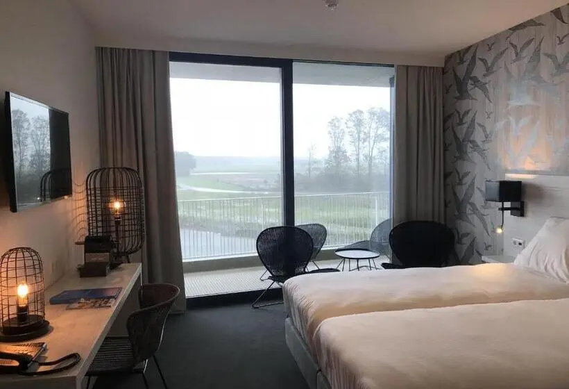 Comfort room with balcony, Fletcher Hotel Restaurant Het Veerse Meer