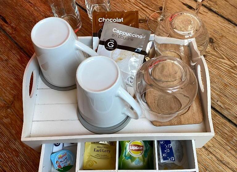 带大床的标准间, Chambres D Hôtes Au Coin Du Spa