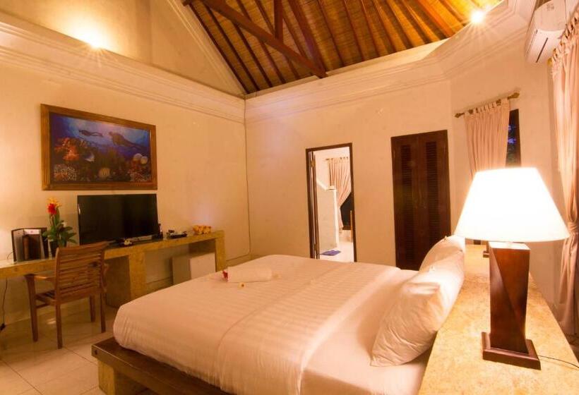 غرفة ديلوكس مطلّة علي الحديقة, Villa Unggul