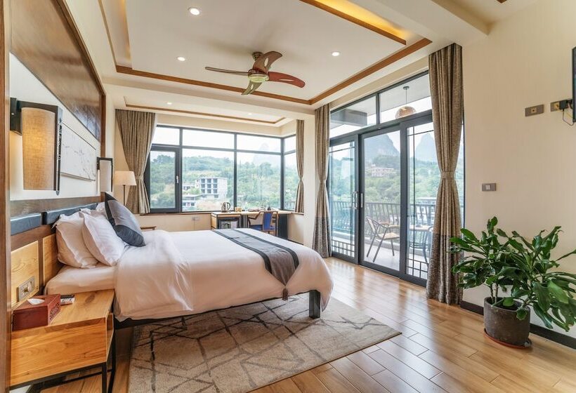 Номер Deluxe, The Bamboo Leaf Yangshuo