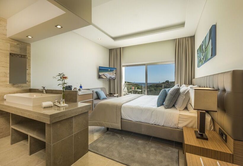 חדר סטנדרט נוף לים, Caneiros Luxury House & Suites