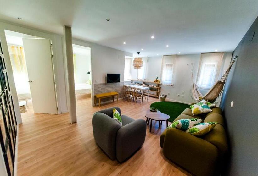 带1个卧室带花园景观的公寓, El Mirador Del Alcazar